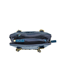 Load image into Gallery viewer, Copacabana 01 Blue Leather Shoulder Bag
