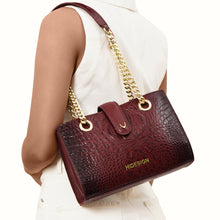Load image into Gallery viewer, Casino 04 Red Leather Shoulder Bag
