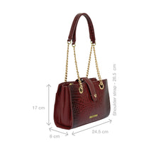 Load image into Gallery viewer, Casino 04 Red Leather Shoulder Bag
