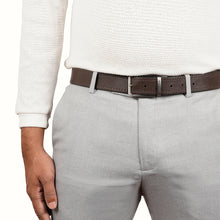 Load image into Gallery viewer, Pique Aldo Men's Brown Reversible Leather Belt
