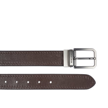 Load image into Gallery viewer, Pique Aldo Men's Brown Reversible Leather Belt
