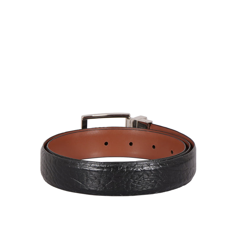 PAROS ALEX 01-MEN-BLACK-REVERSIBLE BELT
