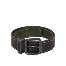 Load image into Gallery viewer, KOS ALANZO 02-MEN-BLACK-REVERSIBLE BELT
