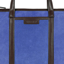 Load image into Gallery viewer, Ninon 01 Purple Leather Messenger Bag
