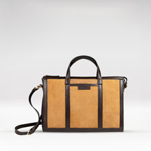 Load image into Gallery viewer, Ninon 01 Orange Leather Messenger Bag
