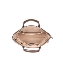 Load image into Gallery viewer, Ninon 01 Orange Leather Messenger Bag
