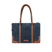 Load image into Gallery viewer, Ninon 02 Blue Leather Shoulder Bag
