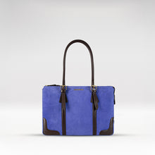 Load image into Gallery viewer, Ninon 02 Purple Leather Shoulder Bag
