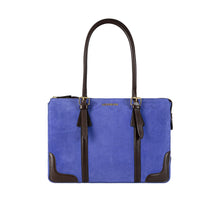 Load image into Gallery viewer, Ninon 02 Purple Leather Shoulder Bag
