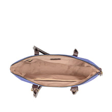 Load image into Gallery viewer, Ninon 02 Purple Leather Shoulder Bag
