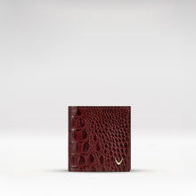 Load image into Gallery viewer, Alisson W1 Red Leather Bi-Fold Wallet
