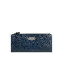 Load image into Gallery viewer, Alisson W2 Blue Leather Bi-Fold Wallet
