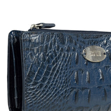 Load image into Gallery viewer, Alisson W2 Blue Leather Bi-Fold Wallet
