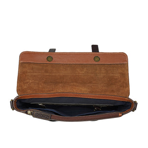 Buy Jimi 03 Tan Leather Briefcase Online - Hidesign