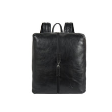 Load image into Gallery viewer, Mj 01 Black Leather  Backpack
