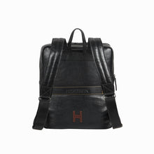 Load image into Gallery viewer, Mj 01 Black Leather  Backpack
