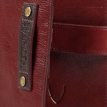 Load image into Gallery viewer, Jimi W3 Red Leather Passport Holder
