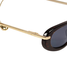 Load image into Gallery viewer, Elara Women's Grey Retro Oval Sunglasses
