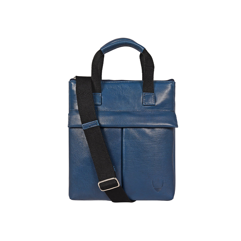 Kurosawa 01 Blue Leather Crossbody – Hidesign