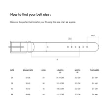 Load image into Gallery viewer, PAROS OSLO REVERSIBLE BELT
