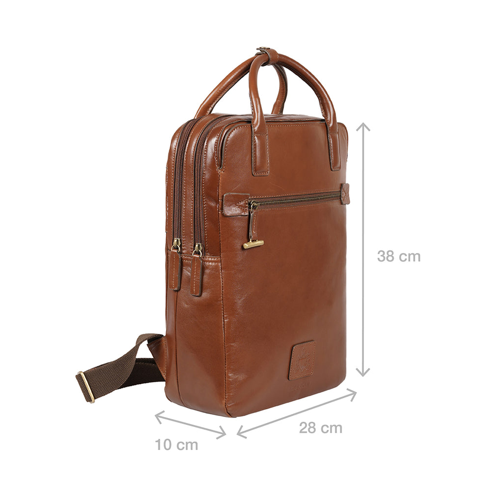d_ivanov's leather backpack Duke 01 Men‰۪s Tan Leather Backpack: Purchase Now