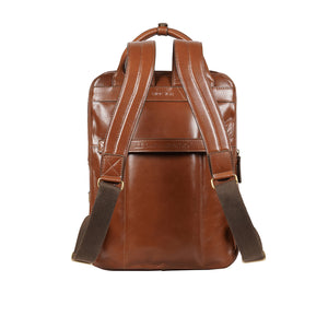 d_ivanov's leather backpack Duke 01 Men‰۪s Tan Leather Backpack: Purchase Now