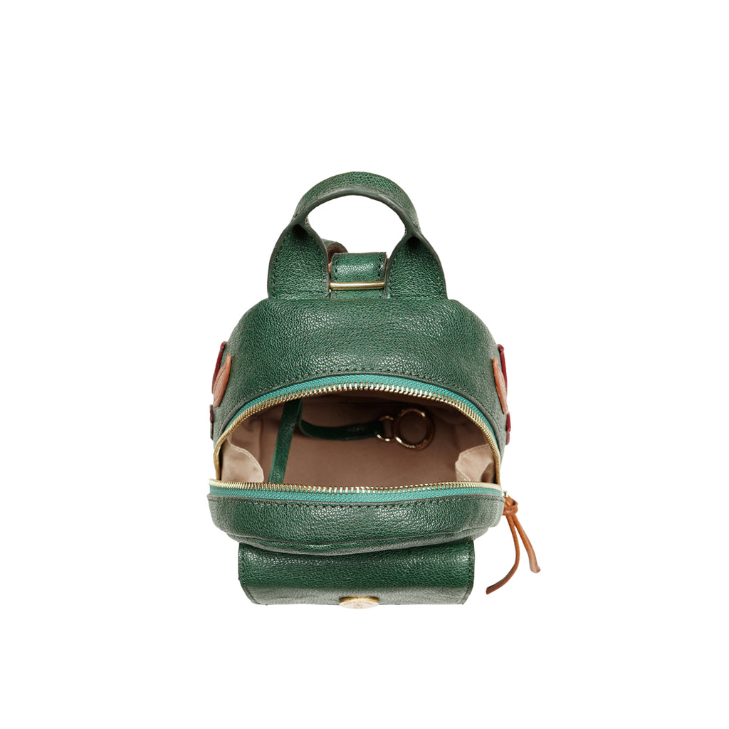 Forest 01 Green Leather Crossbody – Hidesign