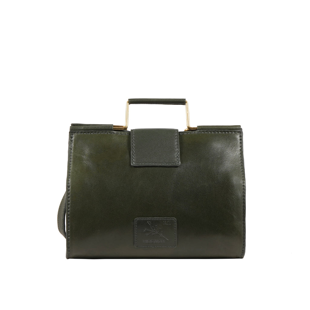 Buy Mosaic 01 Green Leather Sling Bag Online - Hidesign