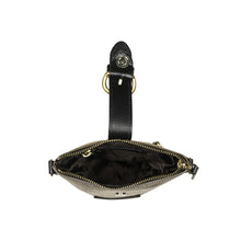 Load image into Gallery viewer, Shaina Silver Leather Sling Bag
