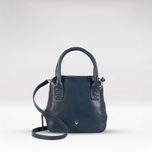 Load image into Gallery viewer, Mandy 02 Blue Leather Crossbody
