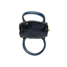 Load image into Gallery viewer, Mandy 02 Blue Leather Crossbody

