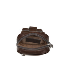Load image into Gallery viewer, Andover 01 Brown Leather  Crossbody
