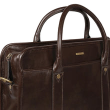 Load image into Gallery viewer, Andover 02 Brown Leather  Briefcase
