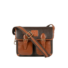 Load image into Gallery viewer, Charter 01 Green Leather  Crossbody

