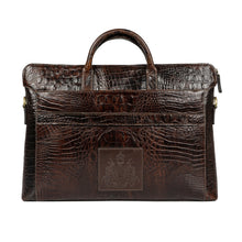 Load image into Gallery viewer, Carnegie 02 brown Leather  Laptop Bag
