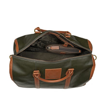 Load image into Gallery viewer, Charter 02 Green Leather Duffle Bag
