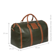 Load image into Gallery viewer, Charter 02 Green Leather Duffle Bag
