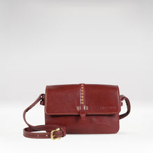 Load image into Gallery viewer, Lowell 01 Red Leather Sling Bag

