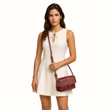 Load image into Gallery viewer, Lowell 01 Red Leather Sling Bag

