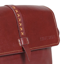 Load image into Gallery viewer, Lowell 01 Red Leather Sling Bag
