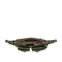 Load image into Gallery viewer, Pyne 01 Green Leather Sling Bag
