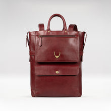 Load image into Gallery viewer, Trinity 03 Red Leather Backpack

