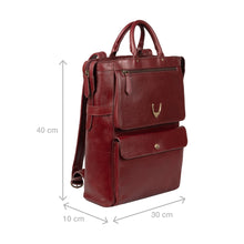 Load image into Gallery viewer, Trinity 03 Red Leather Backpack
