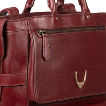 Load image into Gallery viewer, Trinity 03 Red Leather Backpack
