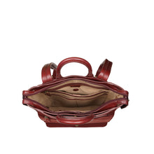 Load image into Gallery viewer, Trinity 03 Red Leather Backpack
