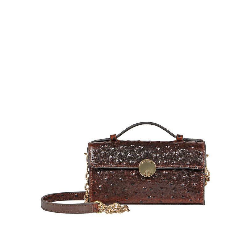 Cottage W1 Brown Leather Sling Wallet
