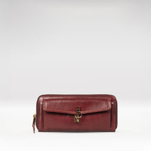Load image into Gallery viewer, Sterling W1 Red Leather Clutch Wallet
