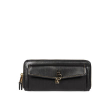 Load image into Gallery viewer, Sterling W1 Black Leather Clutch Wallet
