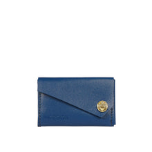 Load image into Gallery viewer, Tower W1 Blue Leather Card Holder
