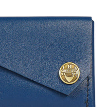 Load image into Gallery viewer, Tower W1 Blue Leather Card Holder
